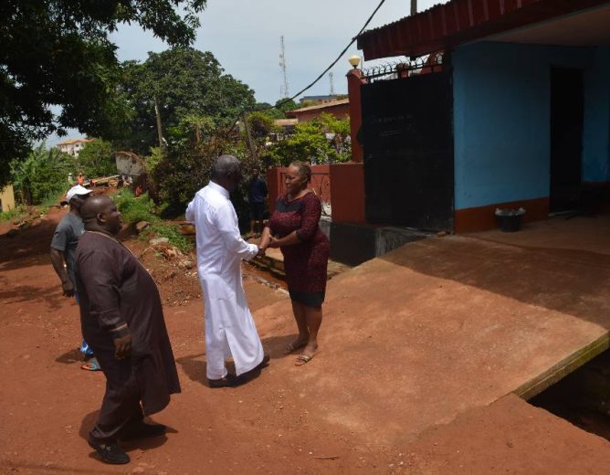 Visite des infrastructures de la Commune